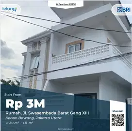Rumah Dijual, Kebon Bawang, Tanjung Priok, Jakarta Utara, DKI Jakarta