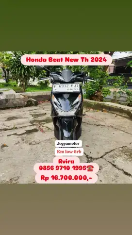 Honda beat new th 2024 plat bogor