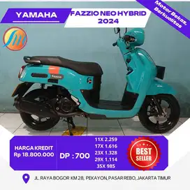 YAMAHA FAZZIO NEO HYBRID TAHUN 2024 MESIN HALUS, BODI MULUS, SIAPPAKAI