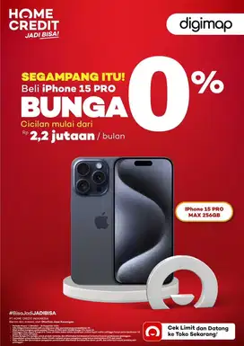 Segampang itu cicilan iphone 15 promax 256