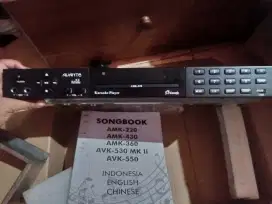 Dvd player karaoke avente amk 570