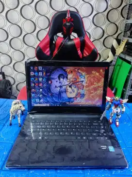 Laptop Lenovo G40+70 Ideapad •SSD 128GB •8GB •Baterai Bagus •Mulus