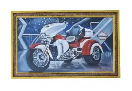 Lukisan harley davidson ukuran besar keren keren