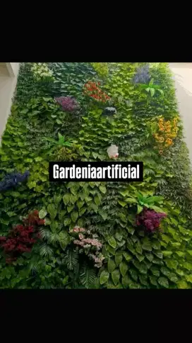 Taman vertikal garden sintetis