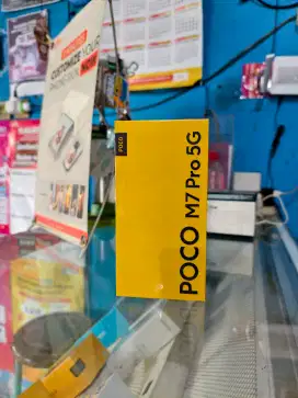 Poco m7 pro 5G ram 8/256gb baru