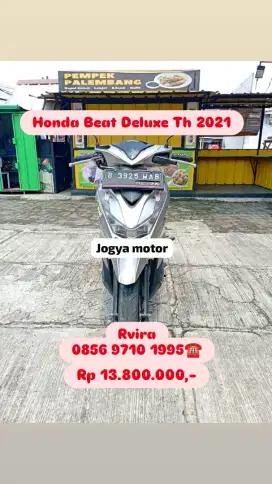 Honda beat deluxe th 2021 plat tangsel