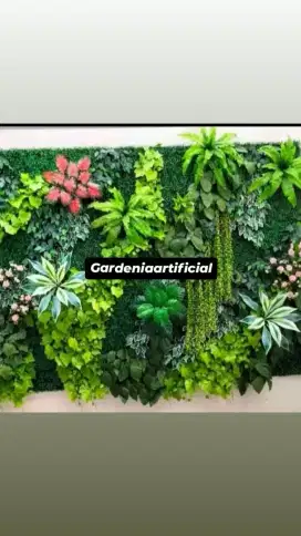 Taman vertikal garden hiasan dinding