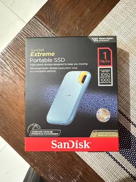 SSD Sandisk 1 tera barang baru bersegel