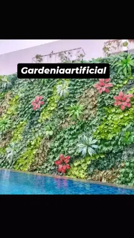 Hiasan dinding vertikal garden