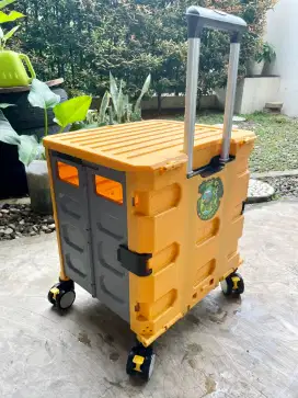 Trolley Troli Hewan Peliharaan Kucing Anjing Serba Guna Troli Lipat