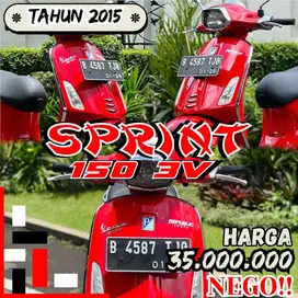 PIAGGIO VESPA SPRINT 150 3V WARNA MERAH