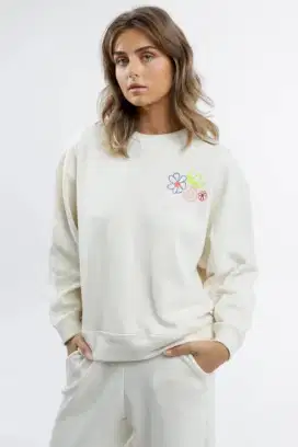 CN Crewneck Adidas Cewek Original Mulus Murah