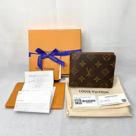 Louis Vuitton Monogram Slender Wallet Brown