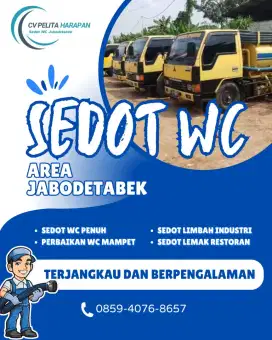 JASA SEDOT WC TANAH ABANG JAKARTA PUSAT