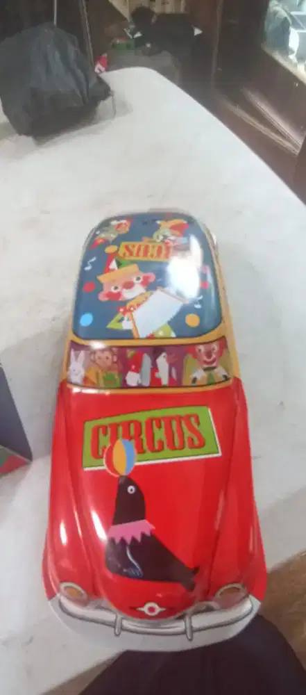 Yaow tin toys Circus wagon