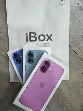 Iphone 16 128 new ibox warna warni