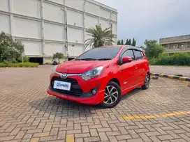 Pajak Panjang TDP 6,JT Toyota Agya 1.2 G TRD Sportivo Bensin-MT Merah