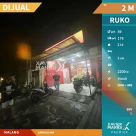 Dijual Ruko 2 Lantai Strategis di Sawojajar Malang Kota