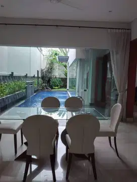 Rumah mewah modern kemang jakarta selatan bebas banjir