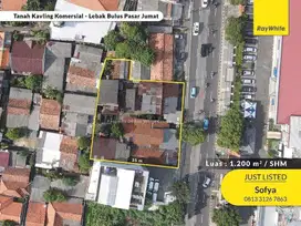 Lebak Bulus Pasar Jumat luas 1201 area komersial