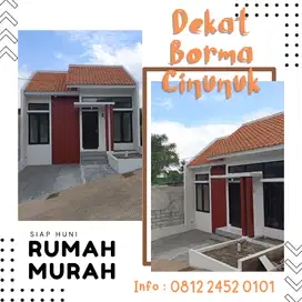 Rumah murah Bandung Timur dekat Borma Cinunuk Bandung