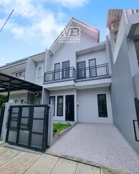 Sijual Cepat Rumah Baru 2 Lantai di Griya Loka BSD dkt Pintu Tol BSD