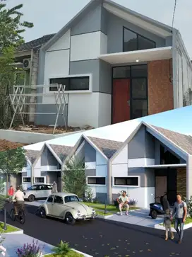 dijual rumah bisa KPR langsung ke developer