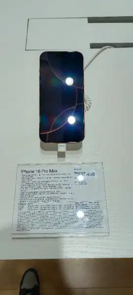 Iphone 16 Pro Max 256GB Garansi Resmi Ibox