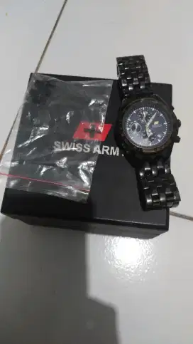 Jual santai jam swiss army chonography