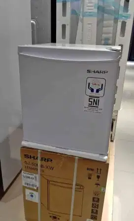 Kulkas Mini Sharp new bisa dikirim dan bayar ditempat