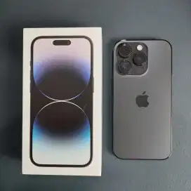 IPHONE 14 PRO 128GB SPACE BLACK EX GARANSI RESMI