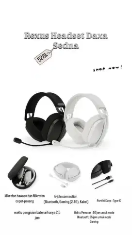 Headphone gaming rexus SEDNA