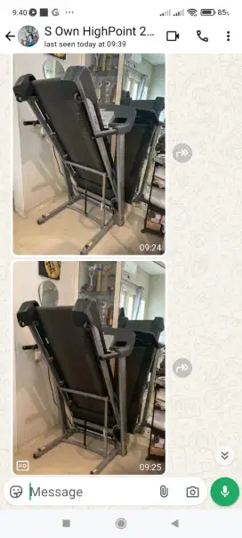 Treadmill bekas, merk TREO