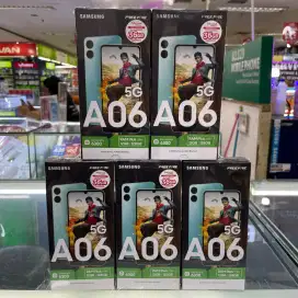 Samsung A06 5G ram 6gb+6gb/128gb baru garansi resmi harga Promo