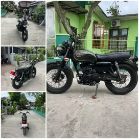 Kawasaki W175 SE tahun 2018 kumplit