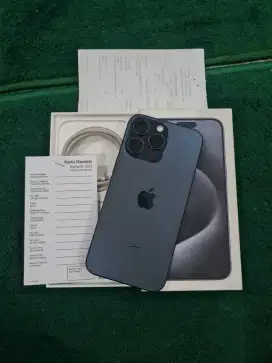 iPhone 15 Pro Max 256Gb Ex Resmi Digimap (ID/A) Blue Titanium Terawat