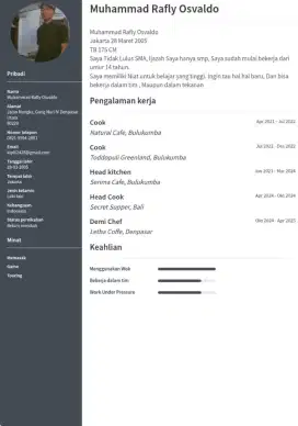 Saya Sedang Mencari Lowongan Untuk Cook