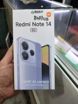 XIAOMI REDMI NOTE 14 5G NFC RAM 8GB/256GB GARANSI RESMI