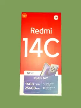 Redmi 14C RAM 8+8/256gb baru banget