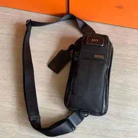 Tumi Alpha 3 Compact sling bag phone crossbody tas