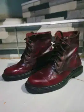 SEPATU BOOTS LISBON LEATHER SIZE 38