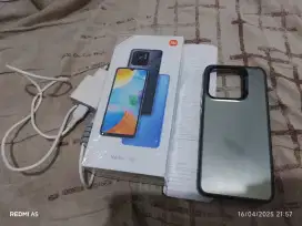 jual santai Xiaomi redmi 10c 4/64 like new