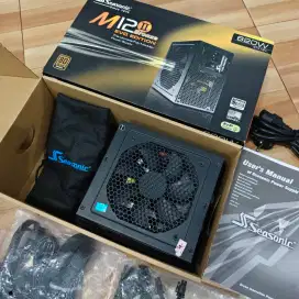 PSU Seasonic M12ii 620W Full Modular 80+ Bronze Evo Edition Fullset