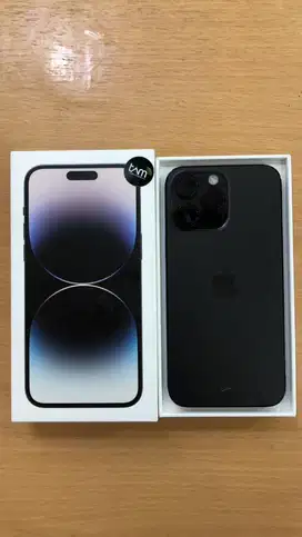 Iphone 14 Pro Max 256GB Space Black Ex.Ibox BH 84% (Second) Mulus!