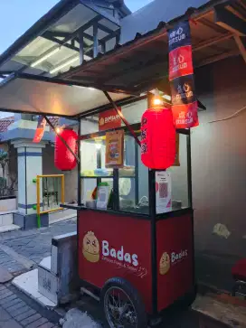 SALE!!! GEROBAK BOOTH FULL SET SIAP JUAL 100% BAGUS