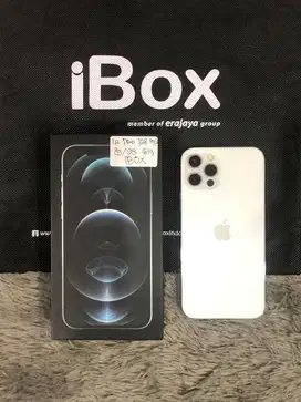 IPhone 12 Pro 128GB iBox Silver mulus Fullset Ori BH 89% 3Utool 98