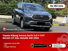 [LOW KM] Toyota Kijang Innova Zenix 2.0 V CVT Bensin AT Abu 2022/2023
