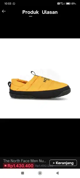 the north face nuptse mule original