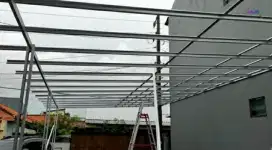 Kanopi baja ringan galvalum dan atap