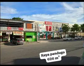 TURUN HARGA! DIJUAL BANGUNAN KOMERSIAL RAYA PANDUGO! LOKASI STRATEGIS!